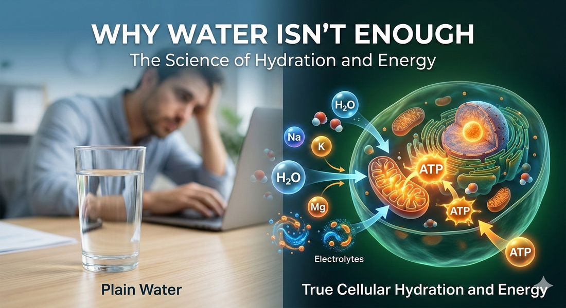 Why Water Isn't Enough: The Science of Hydration and Energy
