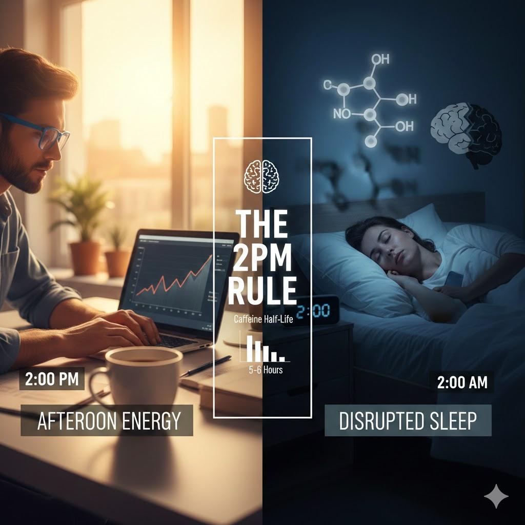 How Caffeine Affects Your Sleep (And the 2PM Rule)